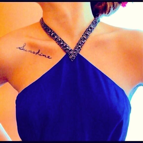 CARMEN MARC VALVO INFUSION ROYAL BLUE DRESS 8 NWT - Picture 2 of 14